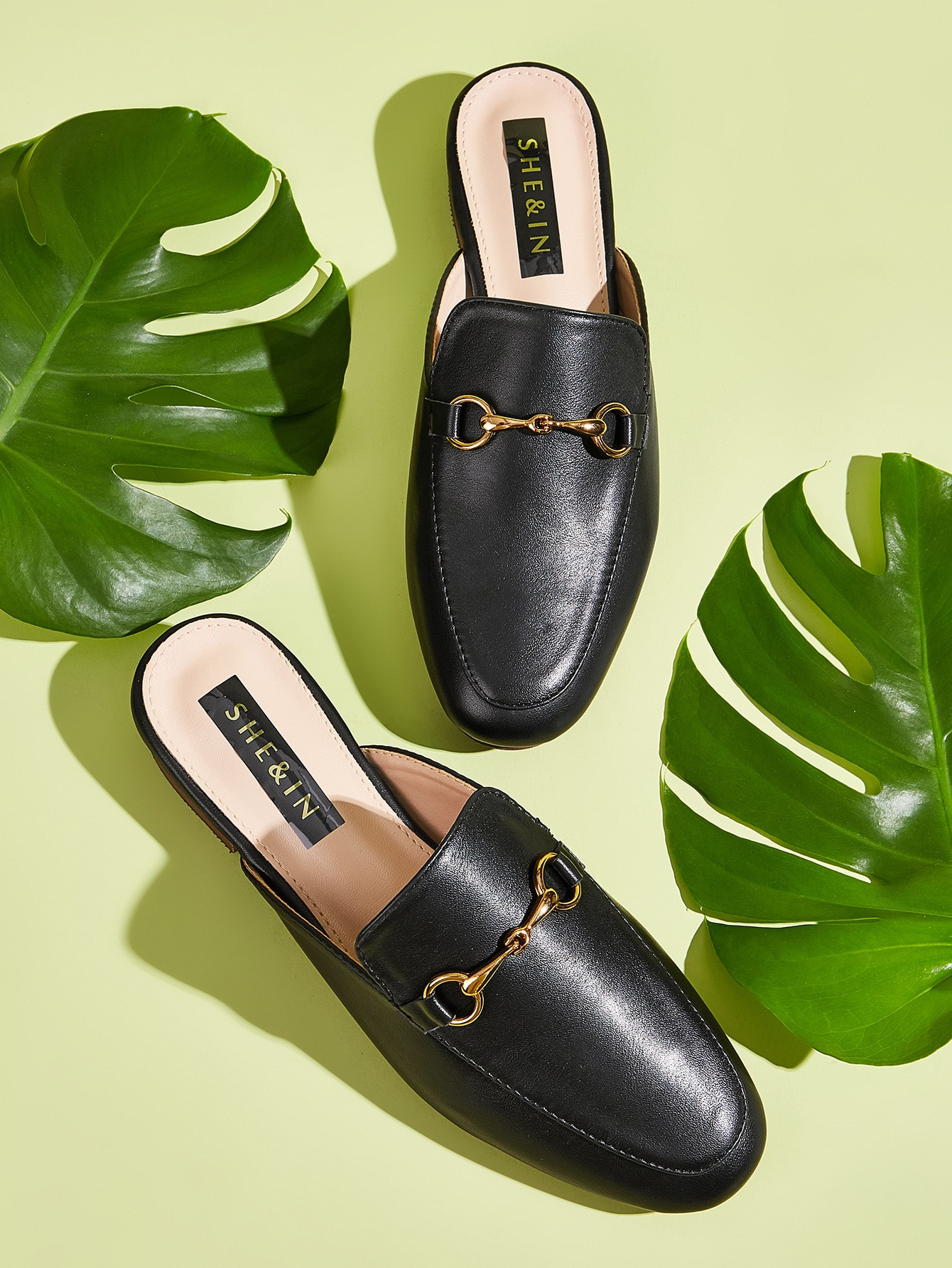 Metal Decor Loafer Mules | SHEIN