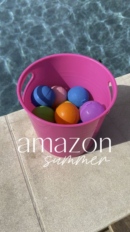 Amazon summer must have! These reuseable, refillable, eco friendly, mess free water balloons are everything! My girls love playing with these! Highly recommend!!
Amazon find for kids…Great for summer parties and get togethers!

#LTKKids #LTKHome #LTKSeasonal