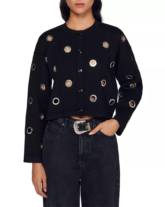 Coccinelle Eyelet Sweater | Bloomingdale's (US)