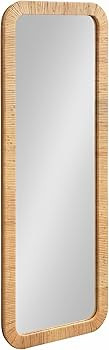 Kate and Laurel Rahfy Rectangle Framed Wall Mirror | Amazon (US)