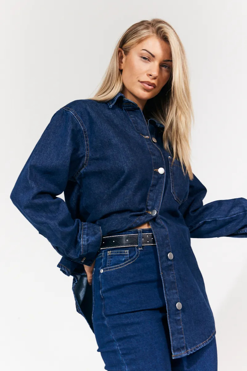 Denim Shirt | In The Style