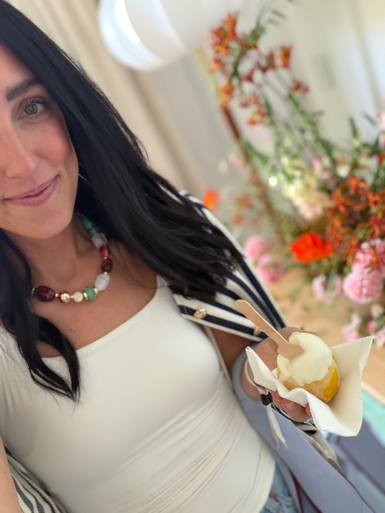 A basic square-neck tank and one colorful beaded necklace. That is the entire formula this summer, and the tank comes in a two-pack. Paired it with this great striped blazer for an elevated look! 

#summerstyle #beadednecklace #blazer #ootd #statementnecklace #fashionfinds

#LTKootd #LTKdayinmylife #LTKmomlife