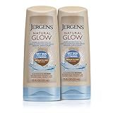 Jergens Natural Glow + Firming In Shower Self Tanner Body Lotion, Sunless Tanning for Medium to Tan  | Amazon (US)