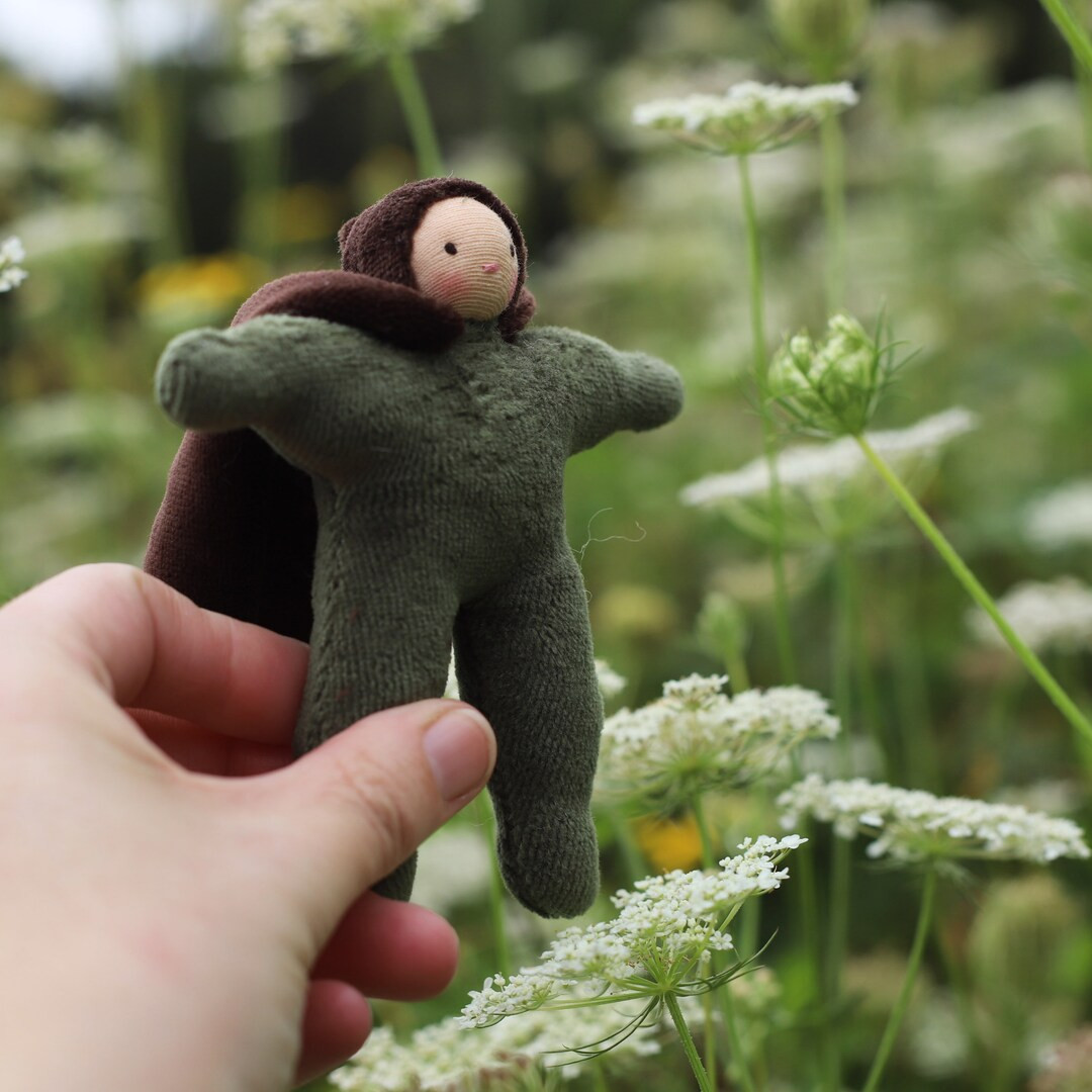 Dollhouse Doll, Forest Hero, Waldorf Toy, Natural Fiber, Little One, Action Figure, Pocket Doll, ... | Etsy (US)