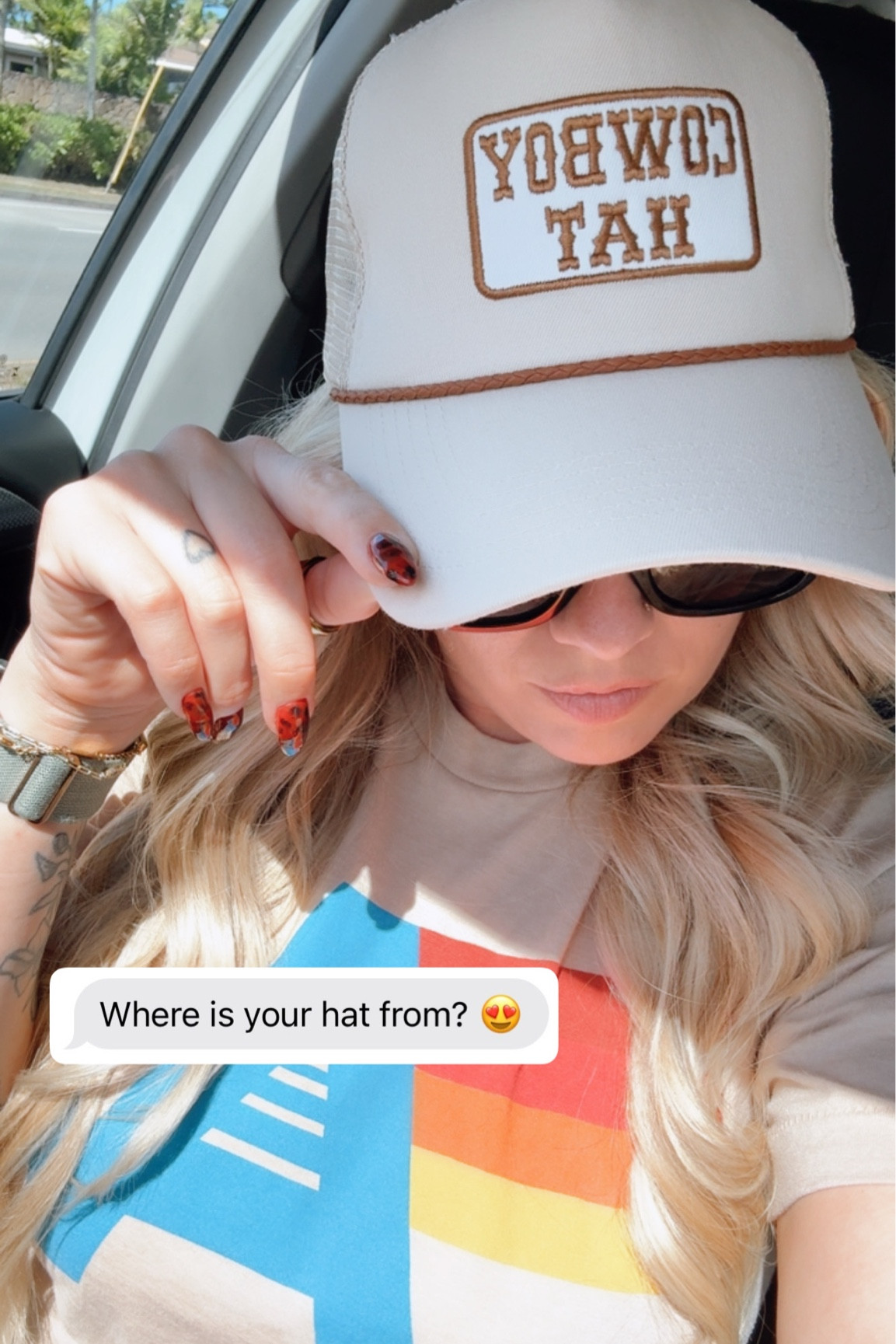 Love this fun hat! 

#LTKFindsUnder50 #LTKFindsUnder100