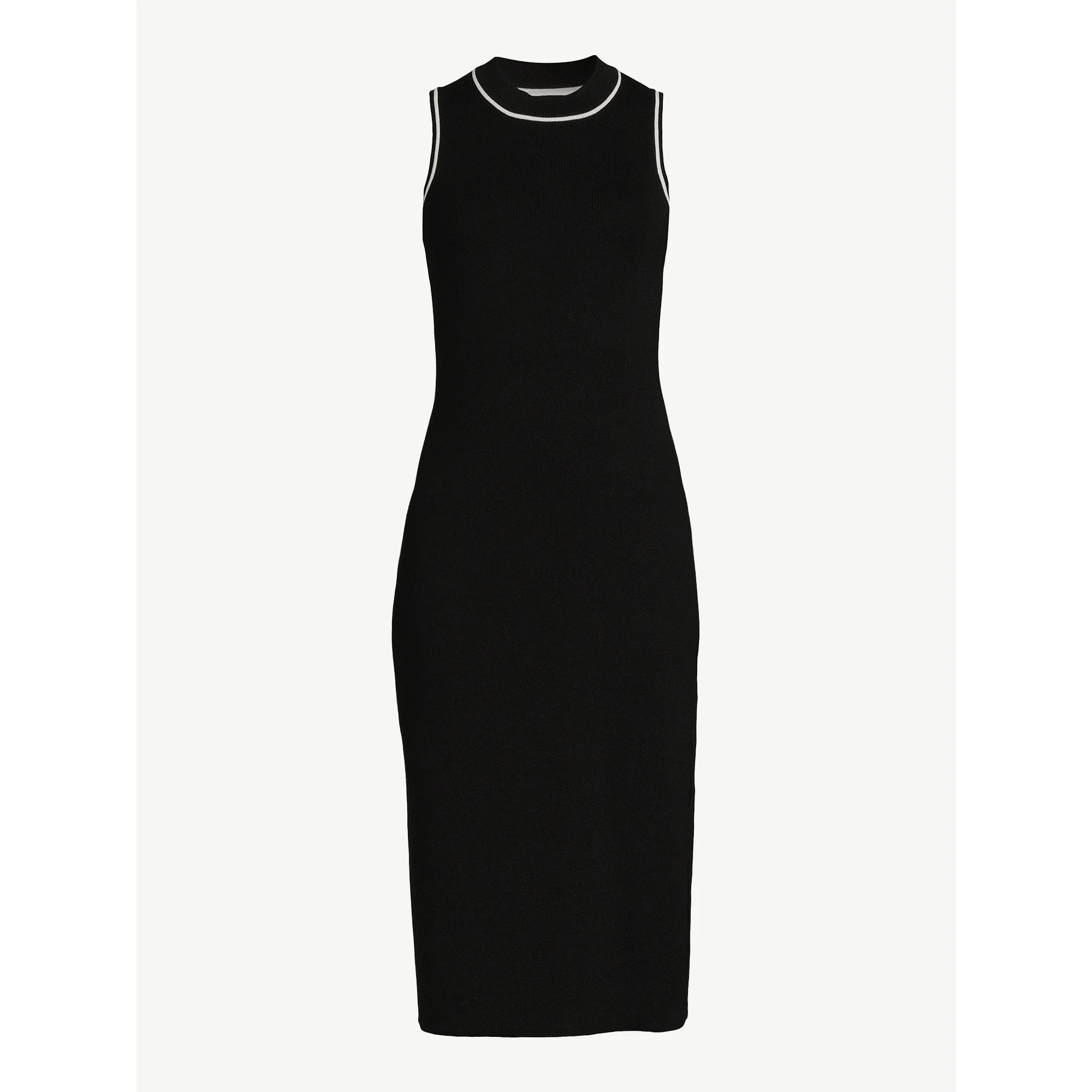 Free Assembly Women's Sleeveless Midi Sweater Dress, Sizes XS-XXL | Walmart (US)