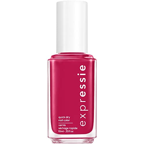essie Expressie Nail Polish, Quick-Dry Red Nail Polish, Word On The Street, Vegan, Spray It To Say It, 0.33 fl oz | Amazon (US)