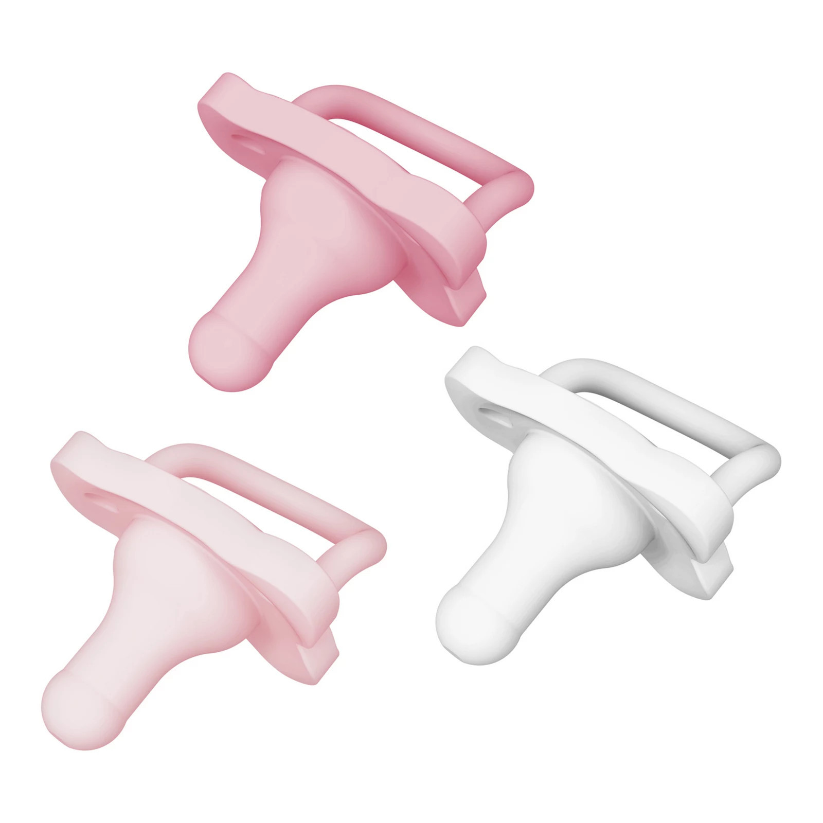 Dr. Brown's HappyPaci 3-Pack One-Piece Silicone Newborn-Infant Pacifiers, Pink | Kohl's