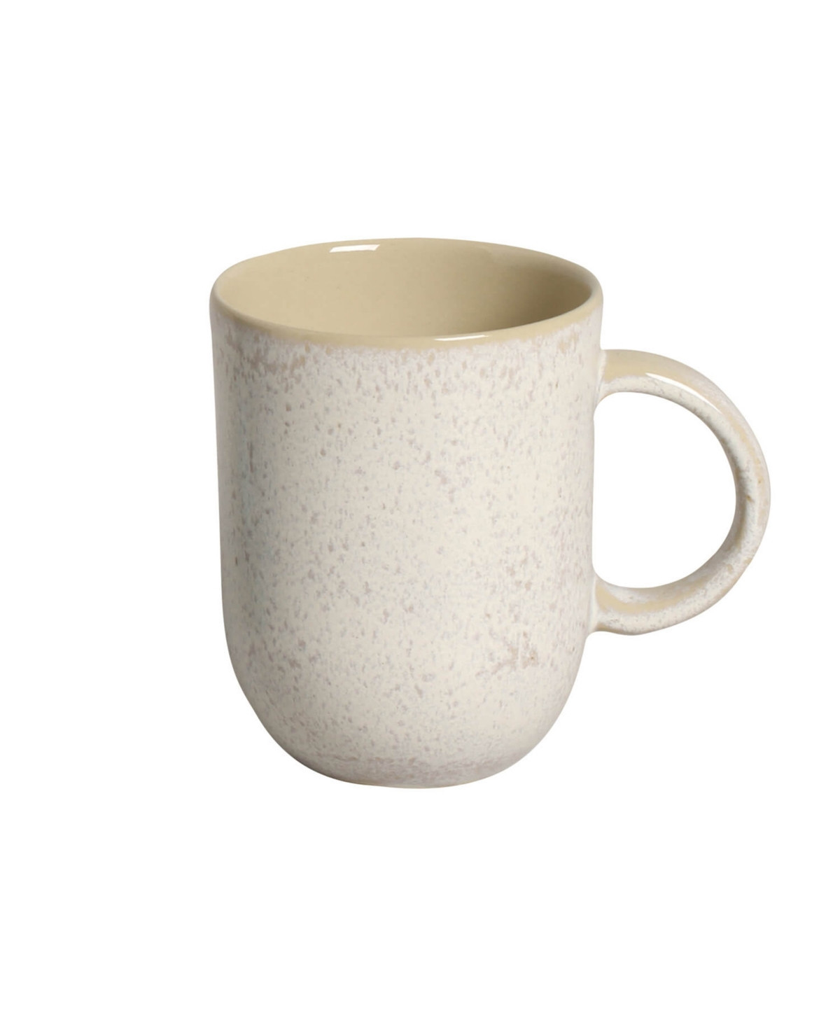 Porto Brasil Stoneware Coup Mugs, Set of 4 - Latte | Macy's