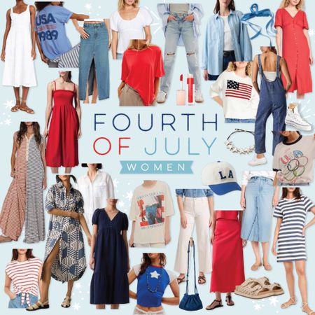 Get your red, white, and cute on this 4th of July with these trendy patriotic outfits and accessories for women!

#PatrioticStyle #IndependenceDayFashion #USAStyle #RedWhiteAndCute

#LTKSeasonal #LTKFindsUnder100 #LTKStyleTip