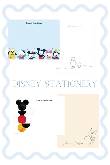 personalized disney stationery! The quality is amazing - my children love these. perfect for summer camp or pen pals!

#LTKFindsUnder50 #LTKKids