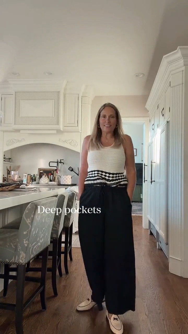 We love these pants so much! They’re comfortable, flattering, and such a great find, especially when they’re $100 less than my sister’s pair. We’ll definitely be reaching for these on repeat.

#LTKSeasonal #LTKOver40 #LTKMidsize