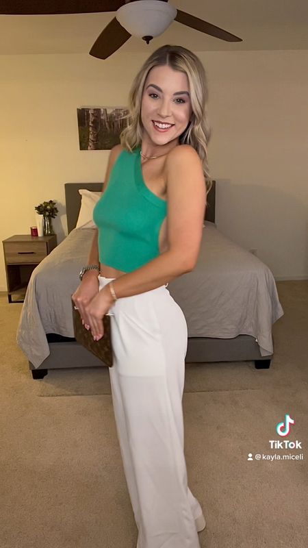 Summer outfit inspo 

Size XS in the amazon top
Size 2 petite in the white relaxed trouser pants. They actually come as a matching set (with a cute matching crop top!) - linking just the pants too! 
Heels run tts


European summer outfit
Elevated outfit
Old money aesthetic 
Amazon fashion

#LTKshoecrush #LTKstyletip #LTKunder50