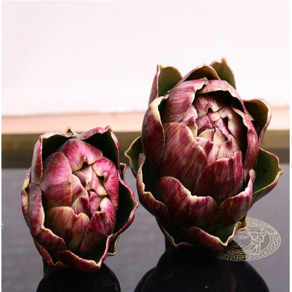 WESAPPINC Large Artificial Artichoke Fake Vegetables and Fruits for Kitchen Home Table Wedding De... | Amazon (US)