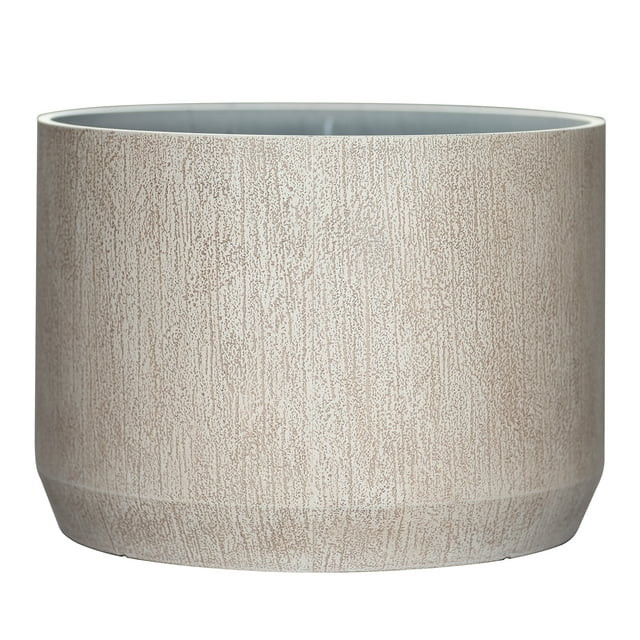 Dave & Jenny Marrs for Better Homes & Gardens Rogers Off-White Resin Planter, 16in x 16in x 11.5i... | Walmart (US)