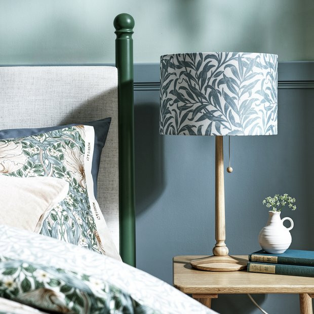 Habitat x Morris & Co. Willow Boughs Printed Lampshade | argos.co.uk