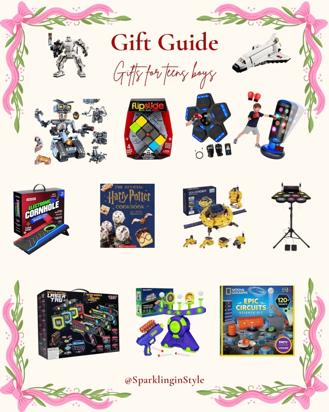 Trending Gifts for Teen Boys 2025
Your go-to guide for the gifts teen boys are actually excited about this year - all things tech, gaming, outdoor activities, and hands-on gear. Perfect for teen boys, preteen boys, and hard-to-shop-for guys who want items that are fun, useful, and totally on-trend.

These picks mix must-have gadgets, gaming accessories, sports & outdoor gear, STEM/tech kits, and TikTok-viral tech finds that make easy wins for Christmas, birthdays, or stocking stuffers.

#LTKGiftGuide #LTKFindsUnder50 #LTKHoliday