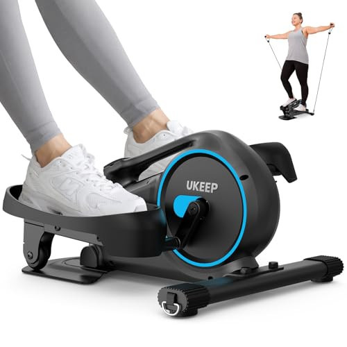 Under Desk Elliptical, Manual Elliptical Exercise Machine, Quite Foot Pedal Exerciser, Mini Elliptical Machines for Home Use, Compact Foot &Leg Pedal Exerciser, Exerciser for Seniors, Max Load 300LBS | Amazon (US)