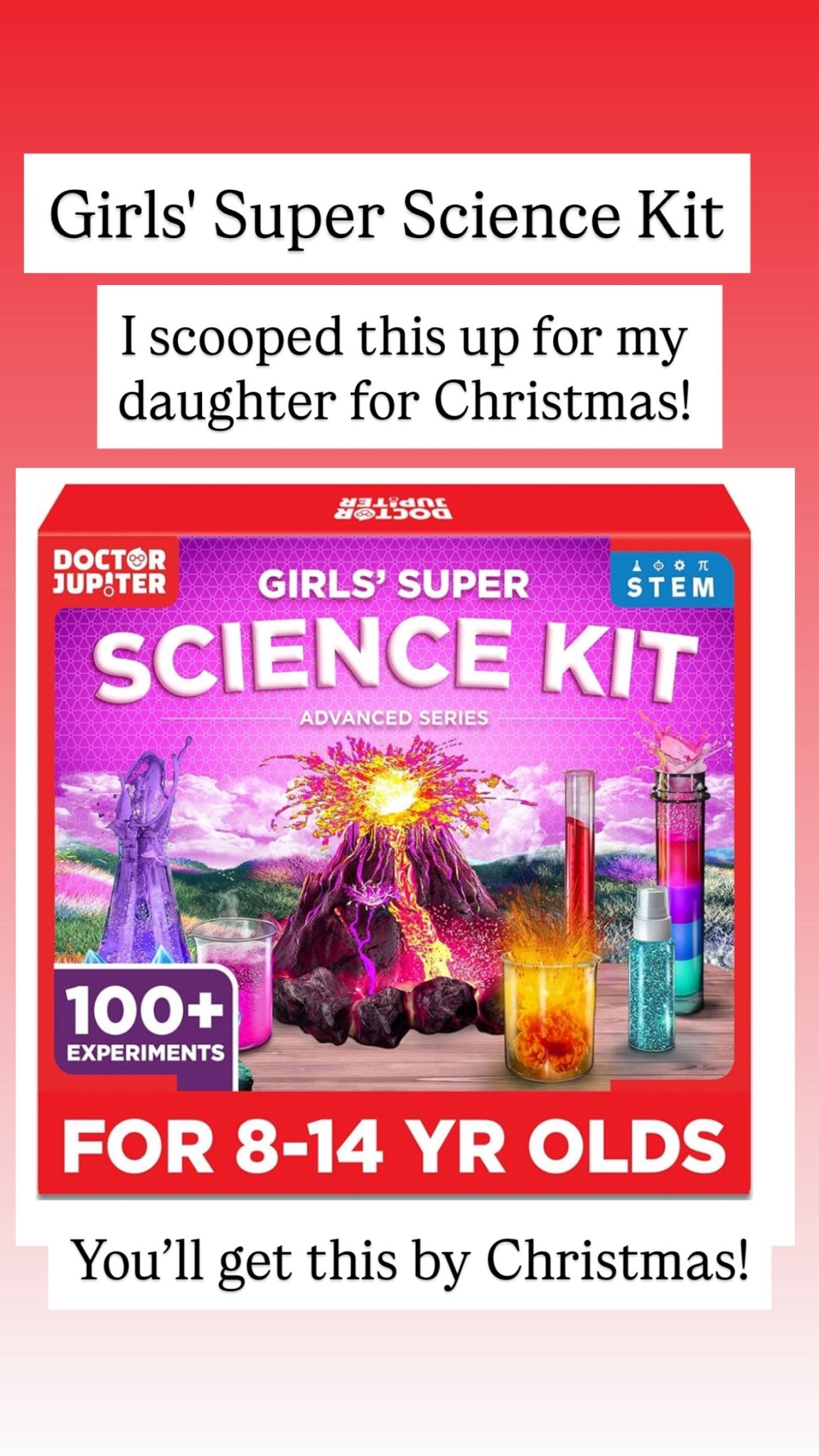 Science Kit for girls 

#LTKGiftGuide #LTKHoliday