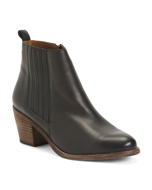 Leather Alton Chelsea Booties | TJ Maxx