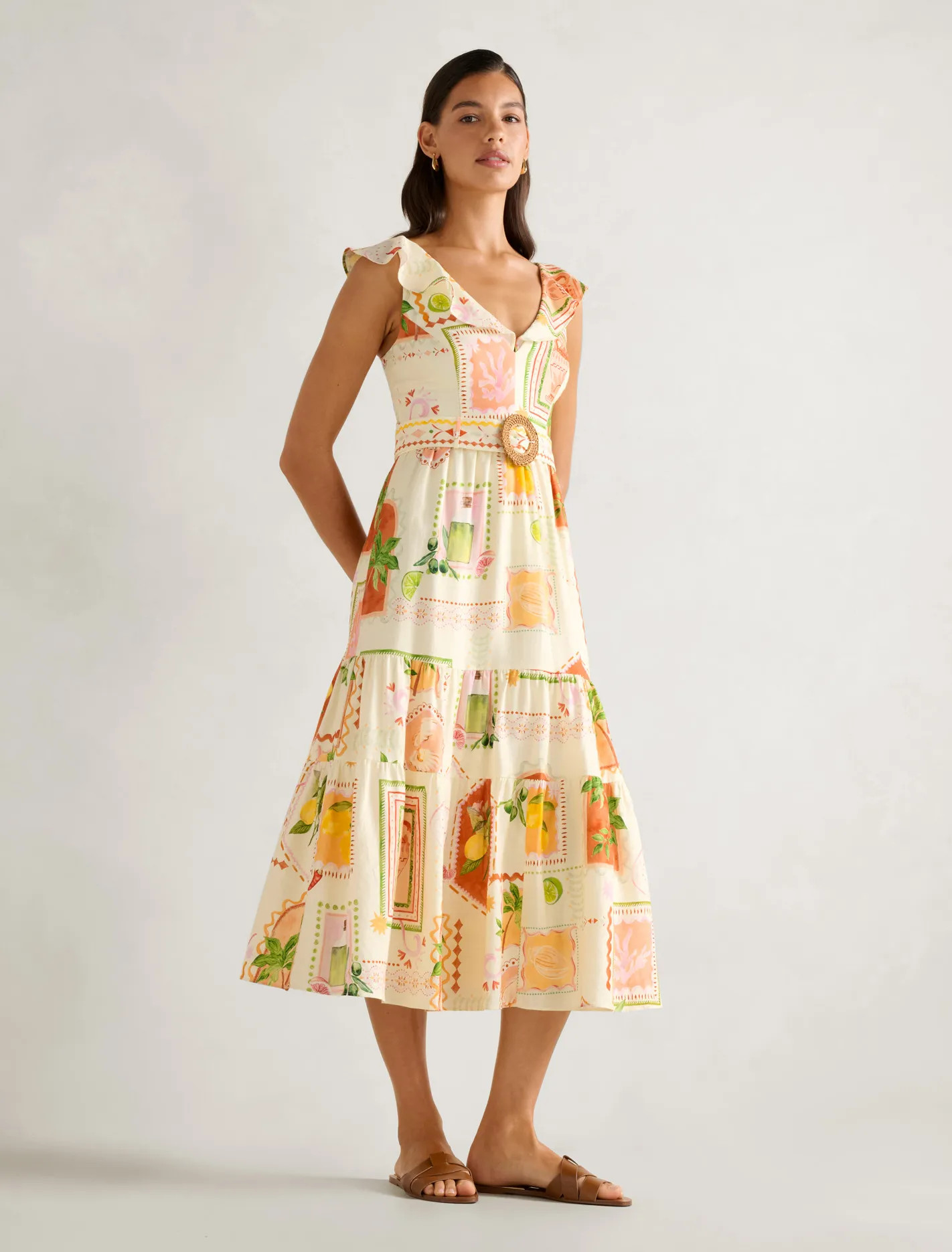 Layne Printed Midi Dress | Ever New (CA)