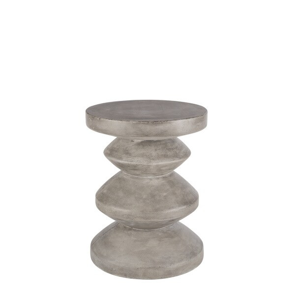 Sunpan 'MIXT' Athen Anthracite Grey End Table | Bed Bath & Beyond