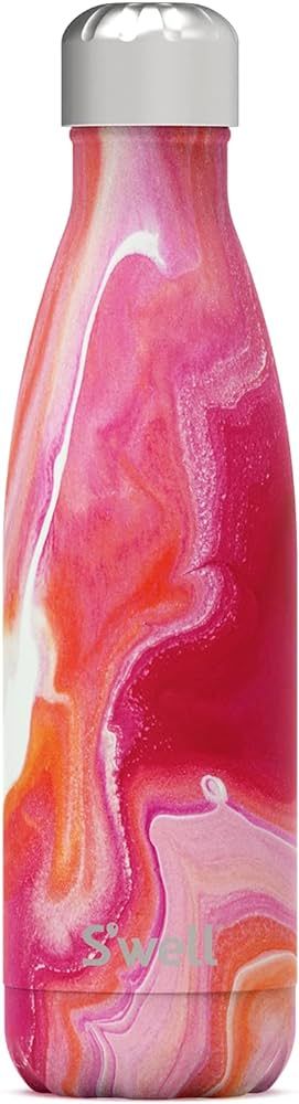 S'well Stainless Steel Water Bottle - 17 Fl Oz - Rose Agate - Triple-Layered Vacuum-Insulated Con... | Amazon (US)