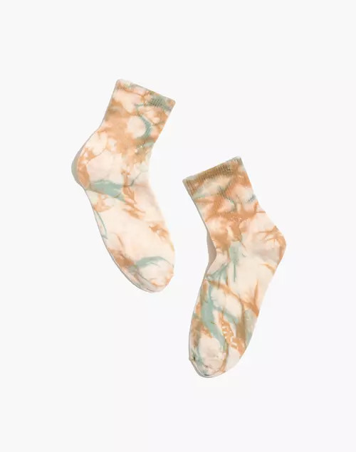 Tie-Dye Ankle Socks | Madewell