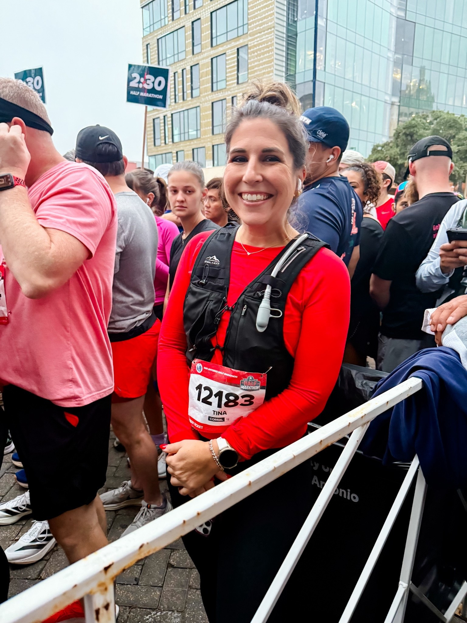 Sharing all of my race day essentials for the inaugural San Antonio half marathon! Running leggings, running shirt, and running vest! 

#LTKfitnessgoals #LTKootd #LTKdayinmylife