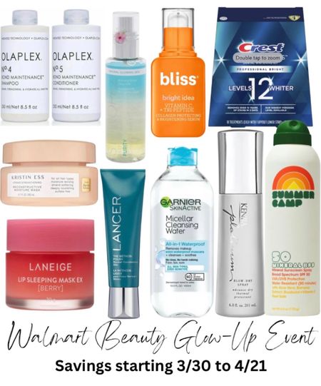 #sponsored It's almost here!! The @walmart Beauty Glow-Up Event starts tomorrow (3-30 to 4-21!) Tons of product saving. Here are some of my favorites that I've tried and love!
You can shop online starting tomorrow! The in-store event is on 4/20 and 4/21 from 3pm-7pm and the first 50 customers who stop by on each day will receive a free beauty kit!
If you go to the Walmartexperiences.com website, you can enter your zip code to see what local stores near you are participating!

#WalmartBeauty #walmartpartner
#beautyproducts #salealert #walmart #walmartfinds #walmartfashion #skincare #walmartbeautyevent
#ltkunder50
#ltkunder100
#ltksalealert
#LTKbeauty #LTKFind