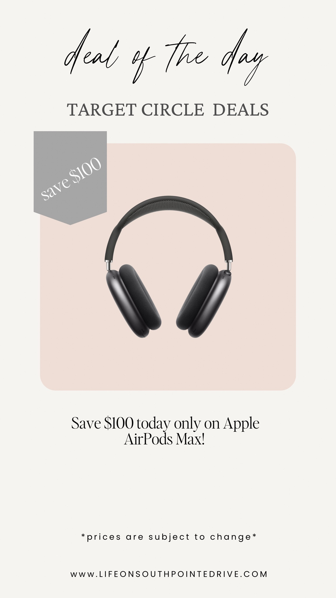 Target circle deal of the day! Save big on the Apple AirPods Max!

Target circle, target sale, AirPods, AirPods sale, Target finds 

#LTKSummerSales #LTKSaleAlert