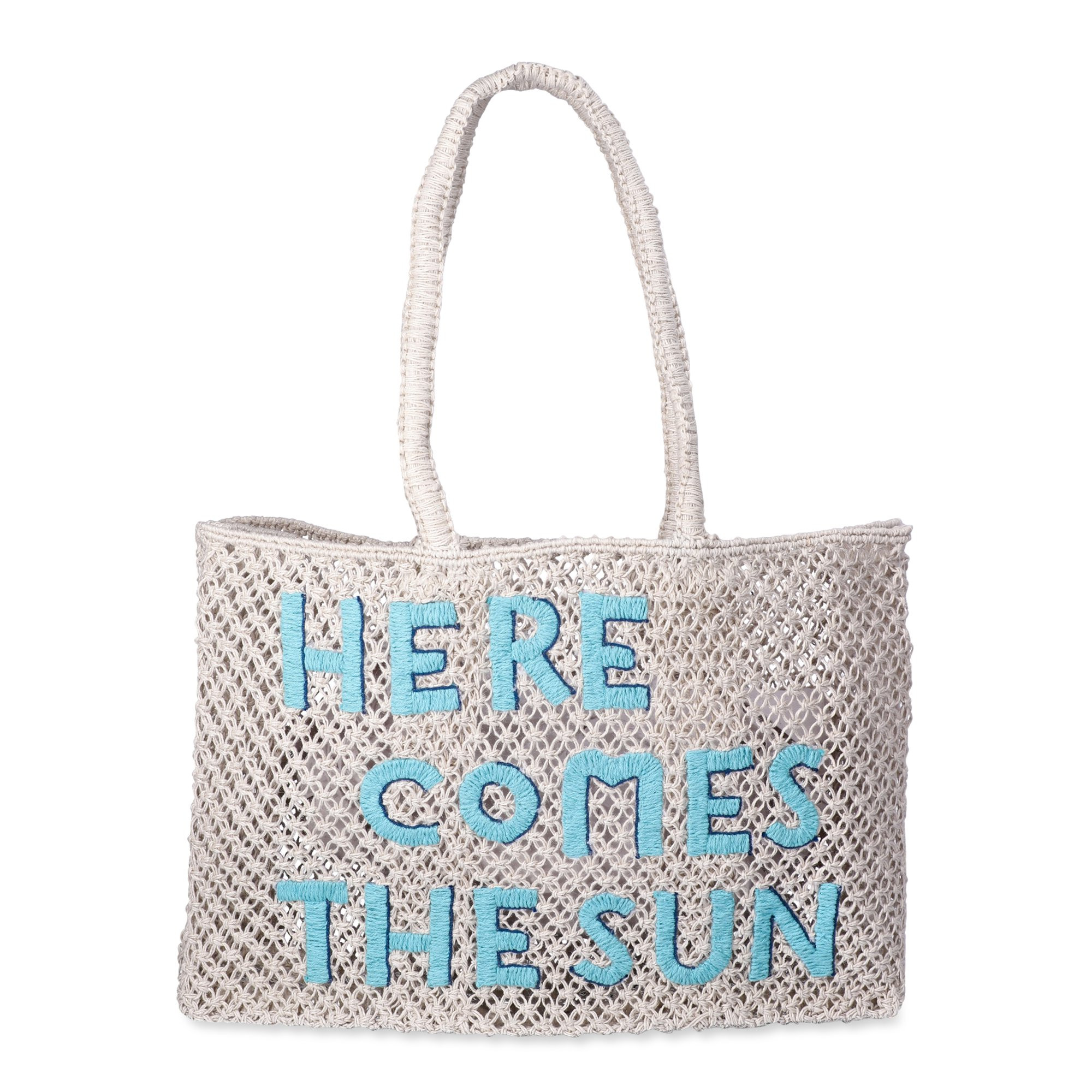 No Boundaries Women's Woven Beach Tote Bag, Natural Sun | Walmart (US)