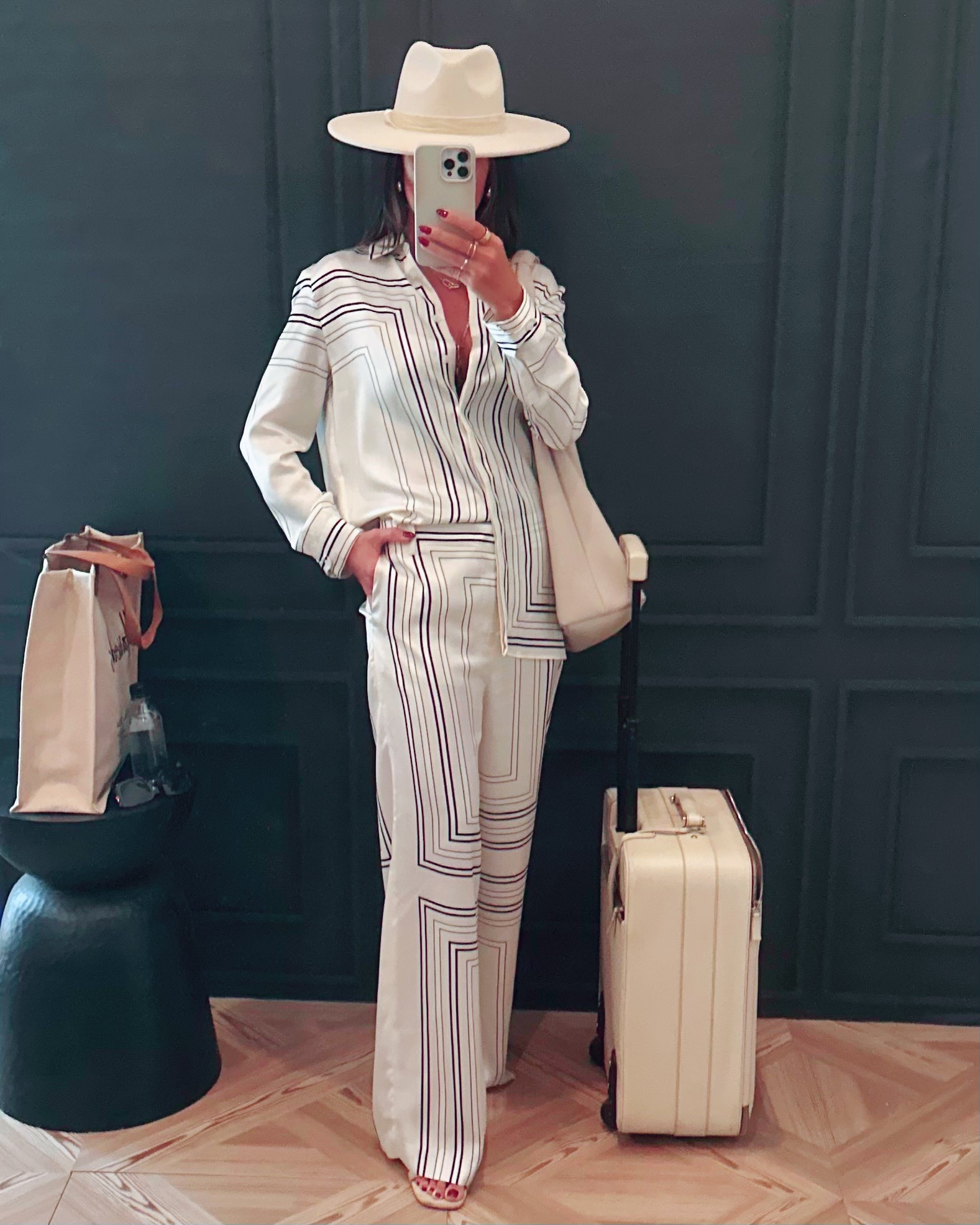 Back from the desert just in time, yikes.

About this Zara set…I LOVE LOVE LOVE!! I wore the top as swimsuit cover up, the bottoms after pool day with a black bodysuit - truly the ideal travel set. Fabric is so lightweight, print feels so Emilio Pucci on neutrals🤍 Perrrrrfect versatile look for spring/summer seasons!!!! I bet it will sell out, don’t miss it ☀️☀️☀️☀️☀️☀️☀️

#LTKStyleTip #LTKSeasonal #LTKTravel