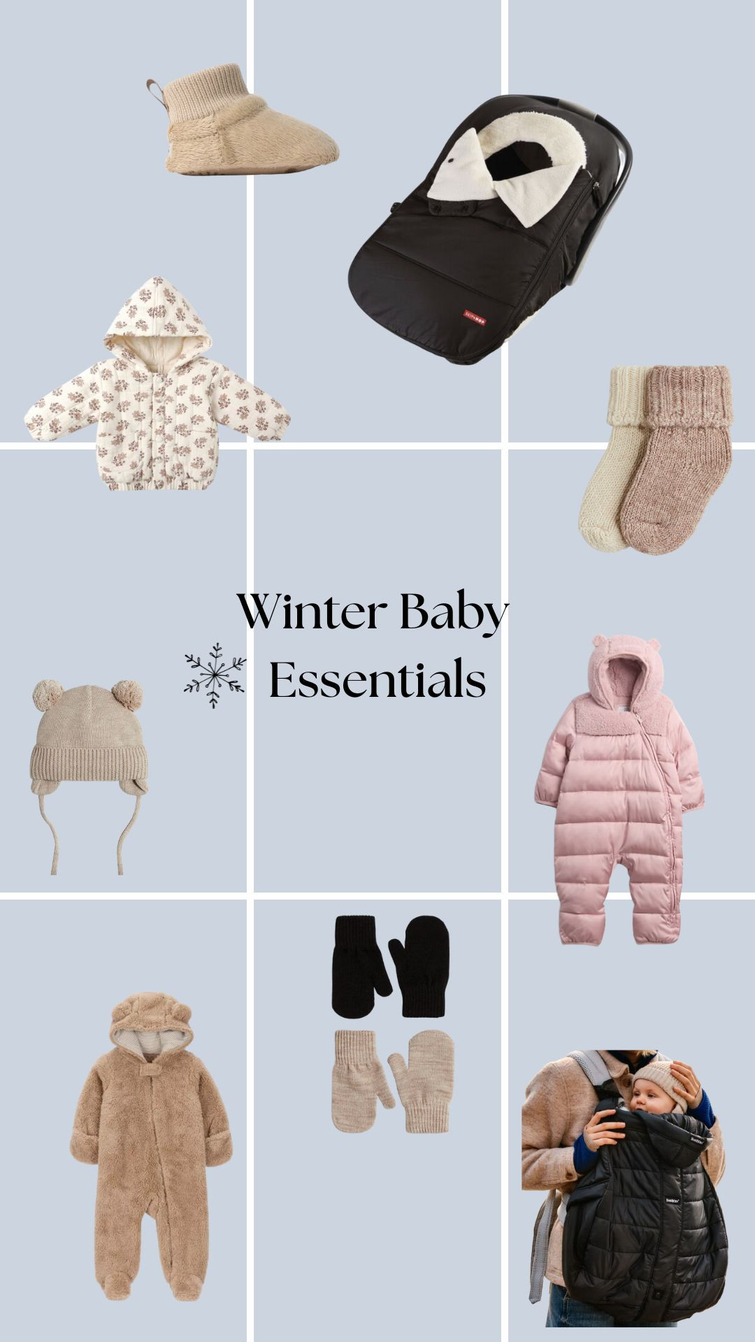 Having a little one in the winter months can be stressful if you don't have the right layers! I have linked all of the necessities!  

 #LTKSeasonal #LTKBaby #LTKKids