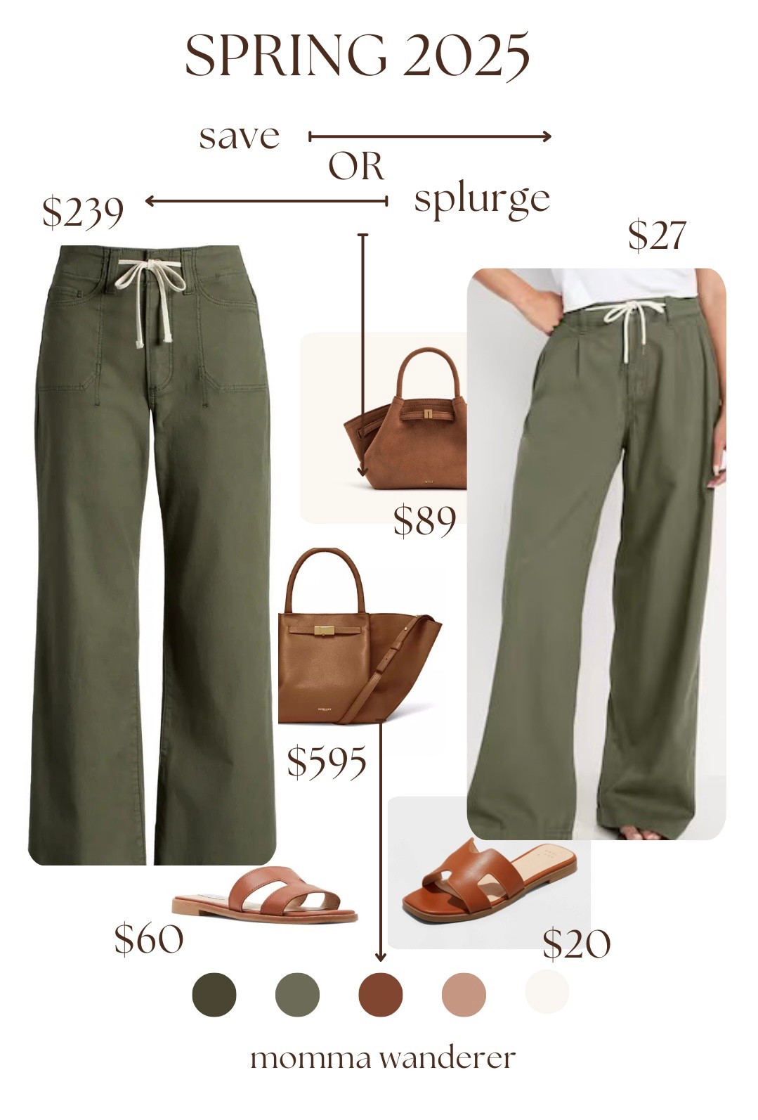 Save or splurge! Quite comparable spring outfit items, at vastly different price points.

#LTKSeasonal #LTKOver40