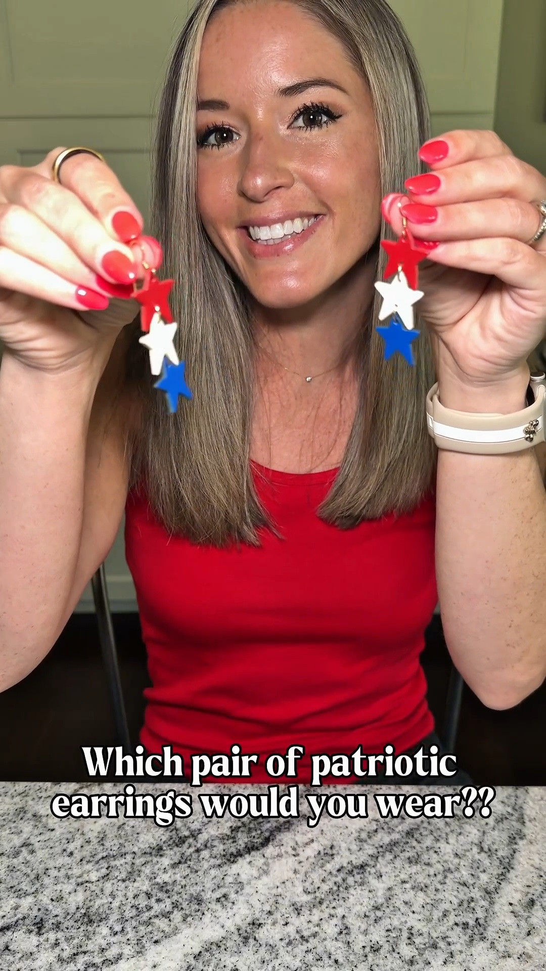 The perfect Fourth of July outfit isn’t complete without the cutest patriotic earrings! ❤️🤍💙 Tell me I’m not the only one who has to match every accessory to my outfit. 😅

I always love putting together festive looks for the Fourth of July, so of course I had to find some fun red, white, and blue earrings to go with all of my patriotic outfits. Whether you’re heading to a Fourth of July cookout, BBQ, parade, fireworks show, or celebrating with family and friends, these statement earrings are the perfect finishing touch!

Now I need your help… which pair is your favorite? 🇺🇸 Let me know below because I seriously can’t decide!

#LTKootd #LTKSeasonal #LTKgrwm