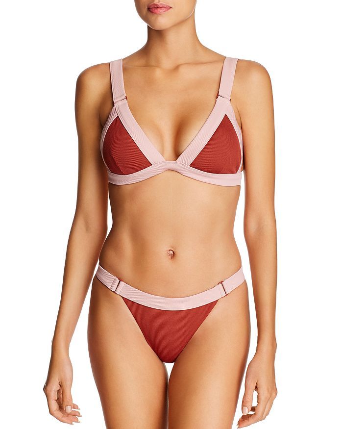 Banded Triangle Bikini Top | Bloomingdale's (US)