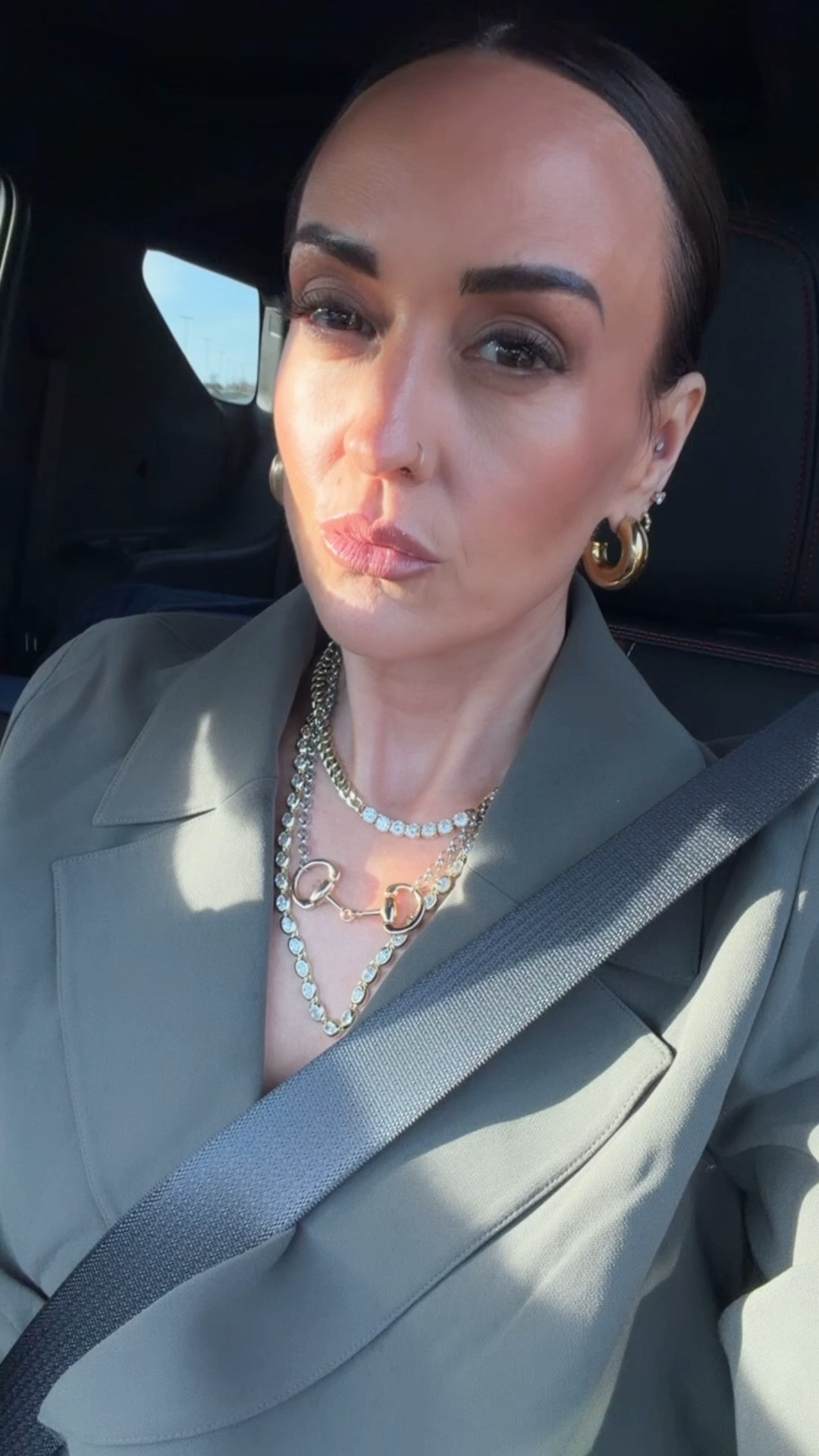 A little jewelry can change up the vibe real quick. Went from business to baddie just by adding accessories. 
Melinda Maria Code: insider10

#LTKdayinmylife #LTKgrwm #LTKOver40