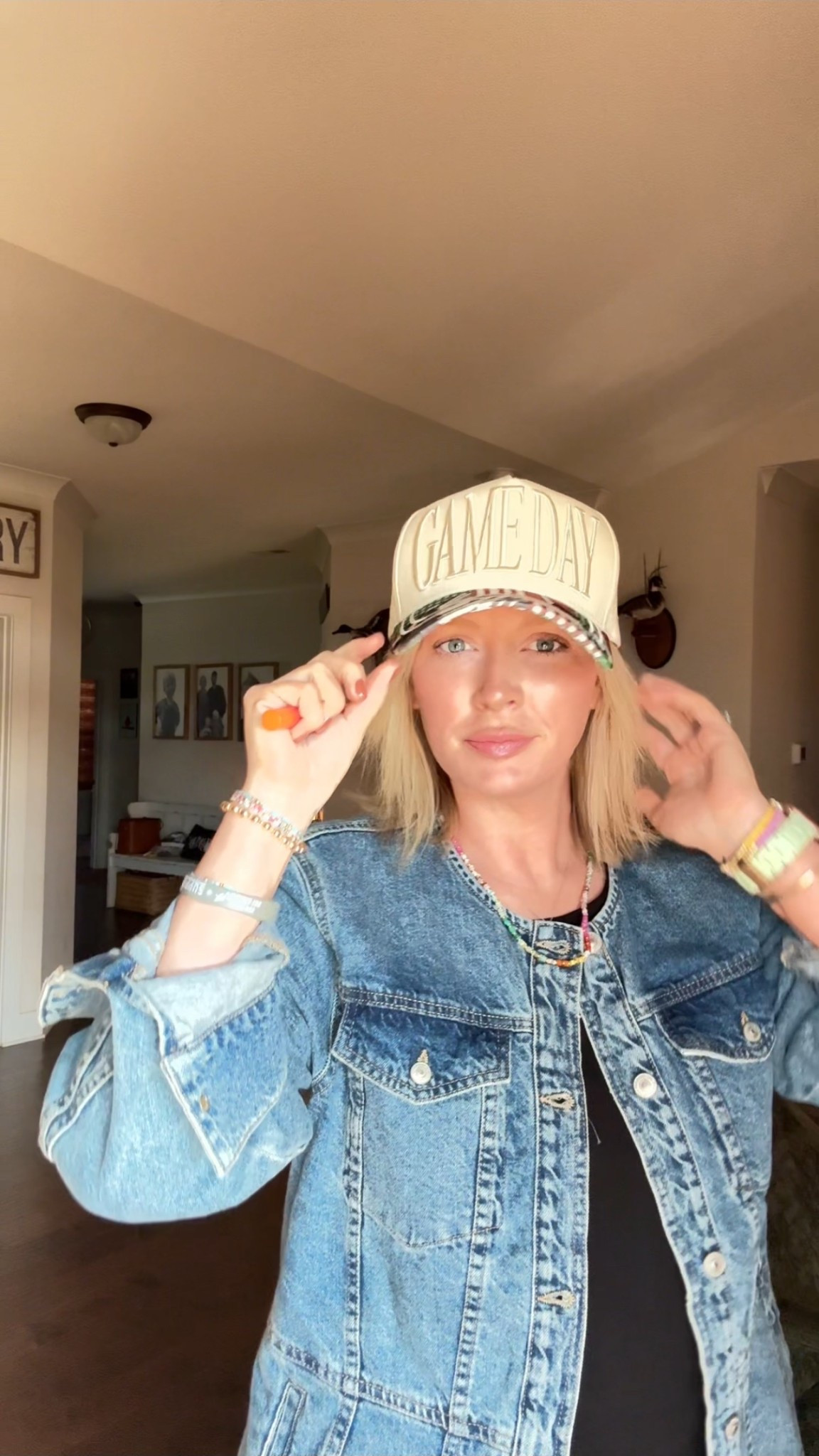 My current favorite lip, a comfy cute outfit, and the cutest gameday hat!

#LTKmomlife #LTKootd #LTKgrwm