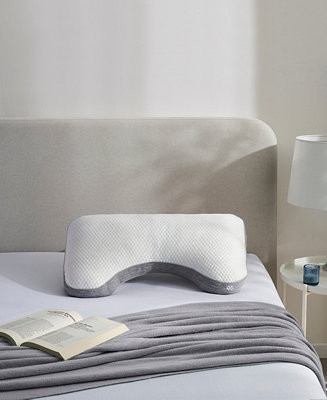 Adjustable Memory Foam Blend Cooling Side Sleeper Pillow, King | Macy's