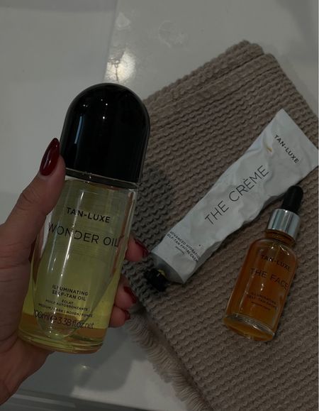 Sephora tan luxe wonder oil, the green and the face #sephora #tanluxe #tanning 

#LTKbeauty #LTKstyletip #LTKunder100