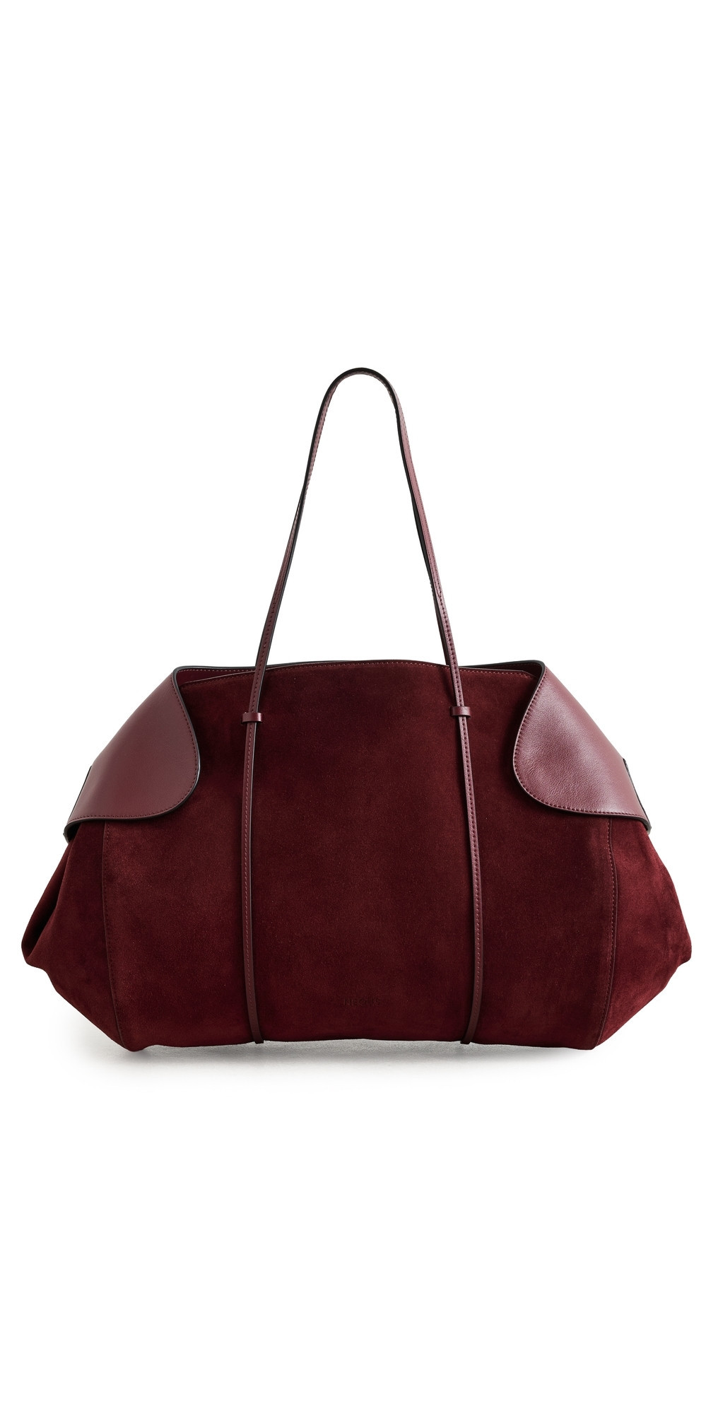 NEOUS Berenices Suede Leather Shoulder Bag Burgundy One Size | Shopbop