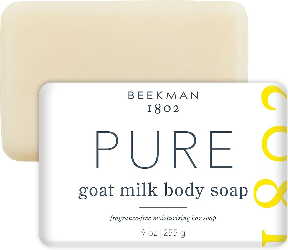 Beekman 1802 Goat Milk Soap Bar with Botanical Oils & Shea Butter - 9 oz - Gently Moisturizes, Ex... | Amazon (US)