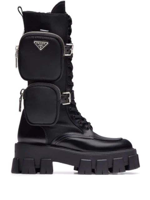 Monolith pouch detail boots | Farfetch (US)