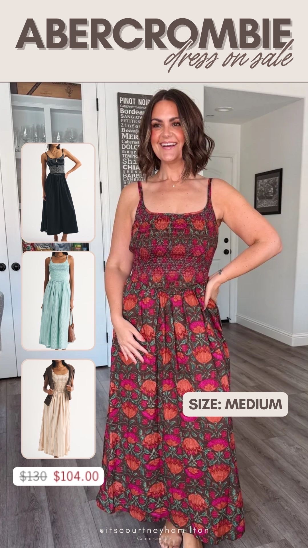 Last day to get 30% off almost everything from Abercrombie! I am wearing a medium in this dress!!

Finds under 100, casual outfit, summer to fall fashion, Courtney Hamilton