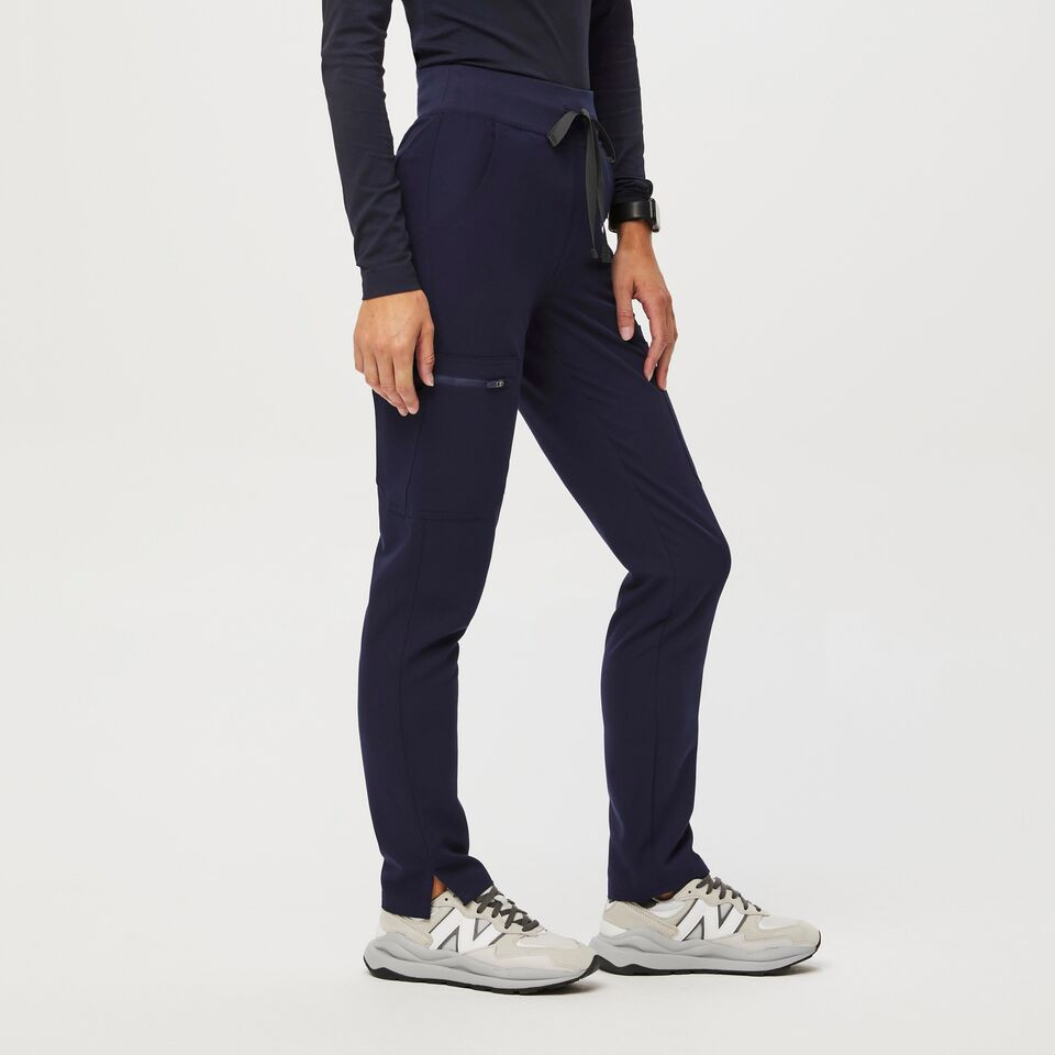 Women’s High Waisted Yola Skinny Scrub Pants™ - Navy · FIGS | FIGS