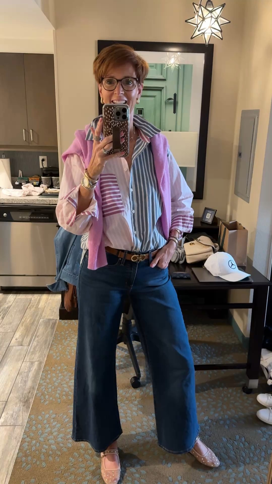 Hi! For reference, I am 55 years old, I am 6’1”. I have a 35” inseam. I wear a small or medium in most tops, an 8 or a 10 in most bottoms, an 8 in most dresses, and a size 9 shoe. 

Make sure to subscribe to my newsletter found in my bio so you don’t miss out on my must have favorites! And download the LTK app, follow my LTK shop, and favorite this post or your favorite items to get notified when they go on sale!

Over 50 fashion, tall fashion, workwear, everyday outfits, timeless outfits, Classic Outfits

spring outfit, travel outfit, ballet flats, wedding guest outfit, vacation outfit, travel essentials, organization, sweater dress, jeans, boots, loungewear, date night, watch now, office outfit, spring break outfit, living room refresh, home refresh, spring dresses

#LTKSeasonal #LTKStyleTip #LTKWatchNow