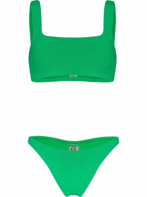 Helena square-neck bikini set | Farfetch (US)