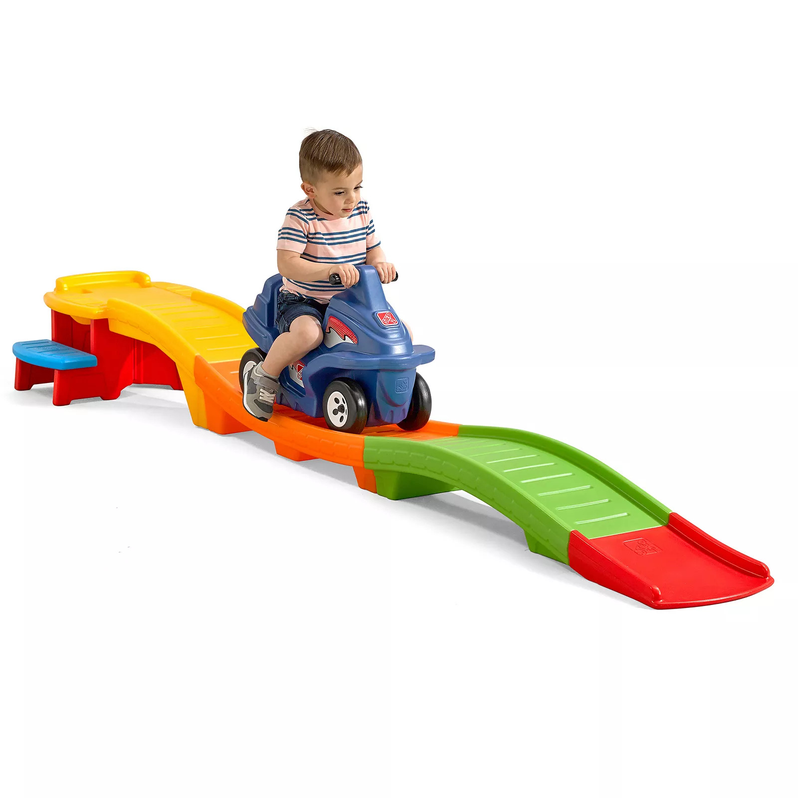 Step2 Blue Flash Up & Down Roller Coaster Ride-On Toy | Kohl's