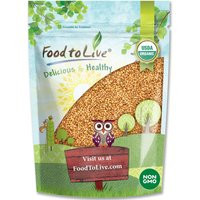 Organic Golden Flax Seeds - Whole Raw Flaxseeds, Non-Gmo, Kosher, Vegan, Bulk. Rich in Omega-3 Fatty Acids, Protein, & Dietary Fiber | Etsy (US)